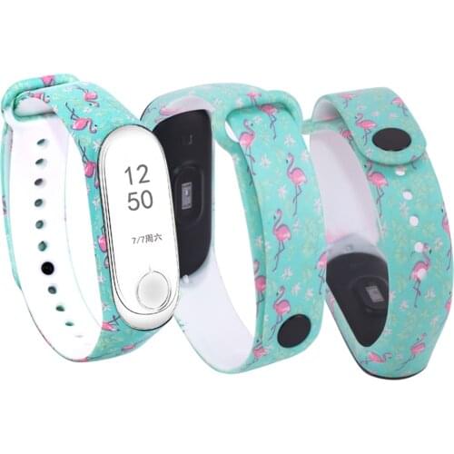 Replacement Watchband For Xiaomi Mi Band 3 4 Strap Soft Silicone Sport Smart Watch Band Mi3 Mi4 Accessories Watchbands Bracelet