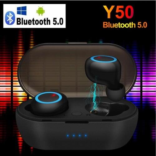 TWS Bluetooth Earphones 3500mAh Charging Box Wireless Headphone 9D Stereo Sports Waterproof Earbuds Headsets With Microphone