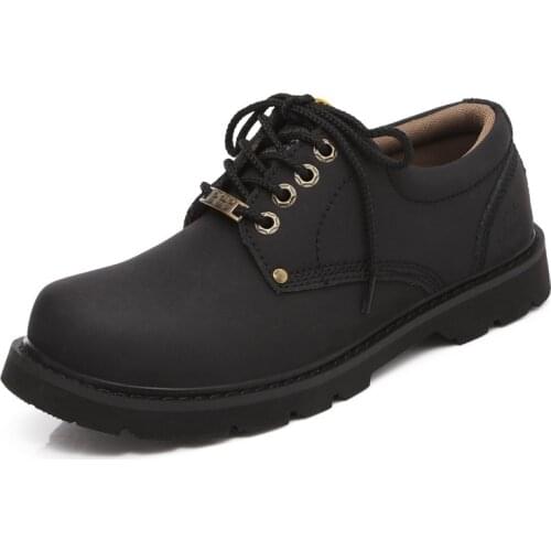 Outdoor Mens Desert Protective Safety Shoes Men Puncture Proof Work Boots Male Martin Shoes Sneakers