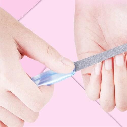 5Pcs Dual purpose Metal double-sided nail file manicure sharpening nail nail tool manicure pedicure tools high quality nail file