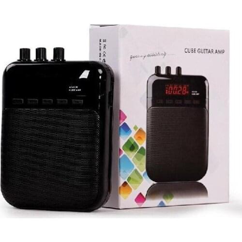 1pcs Portable Multifunction Mini 5V 3W Electric Guitar Amplifier Guitar Parts Guitar Amp Recorder Speaker accessories