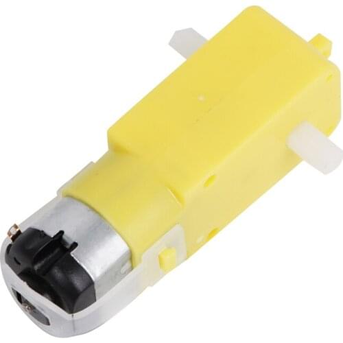 3V-6V DC Motor Geared TT Smart Car Chassis Four-wheel Drive Anti-Interference -Y103