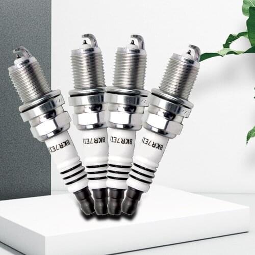 4-6pcs spark plug BKR7EIX Iridium IX ignition plug For 2667 IK22 AGPR902P TP392A GSP2044 K7RTI GREAT WALL hover h5 h6