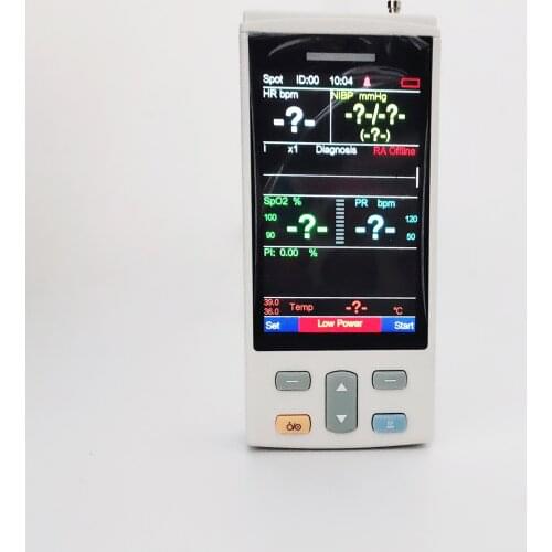 4-inch high-definition color screen PC200V veterinary animal pet dog general standard six-parameter handheld monitor