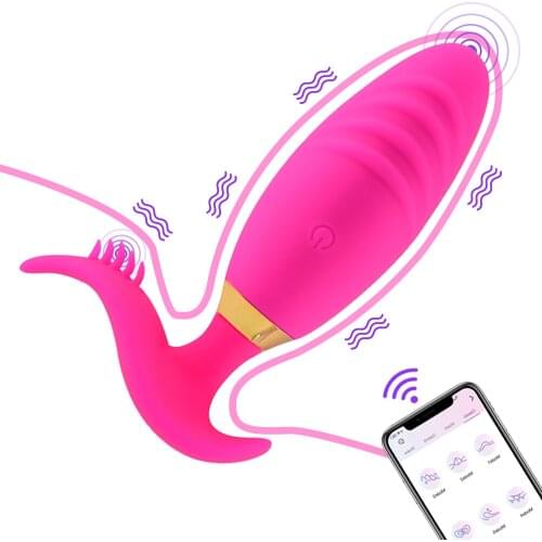 App Controlled Anal Vibrator Prostate Massage for Men Anal Plug Dildo Clitoris G-spot Stimulator Vagina Massage Adults Sex Toys