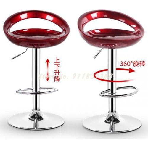 Bar Chair Modern Simple Bar Chair Lift Chair High Chair Front Desk High Stool Home Bar Stool Back Bar Stool