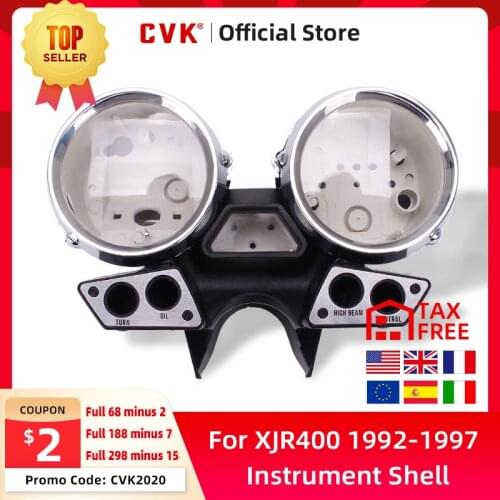 CVK Instrument Shell Kit Speedometer Cover Set Gauge For Yamaha XJR400 1992 1993 1994 1995 1996 1997 Motorcycle Accessories