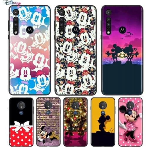 Cute Minnie Mouse For Motorola G9 G8 G Stylus Power One Fusion Hyper Edge E7 E6 5G Plus Play Lite Soft Phone Case