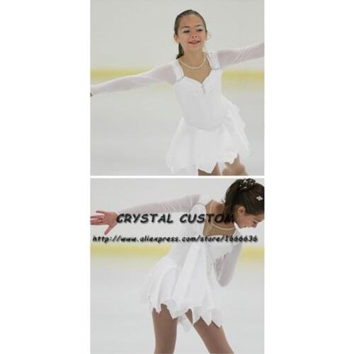 Custom Ice Skating Dresses Graceful New Brand Figure Skating Dresses For Competition DR4208