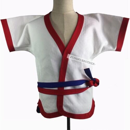 Chinese Style Wrestling Uniform "Dalian" Made of 100% Cotton With Belt