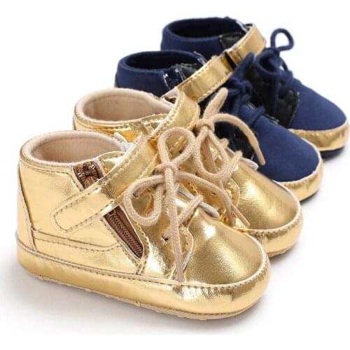 Fashion baby boy shoes first walking boy soft bottom casual breathable shoes newborn baby shoes