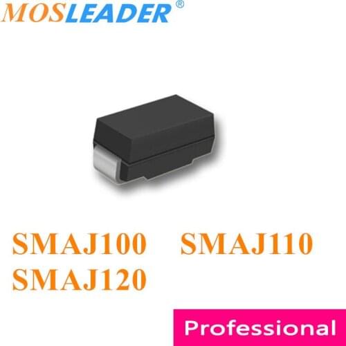 Mosleader 1800pcs SMAJ100 SMAJ110 SMAJ120 SMA DO214AC Chinese TVS SMAJ100A SMAJ110A SMAJ120A SMAJ100CA SMAJ110CA SMAJ120CA