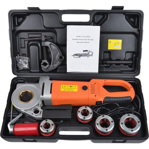 220V 2000W Hand-held Electric Sleeve Machine Hinged Hinge Thread Galvanized Tube Sleeve