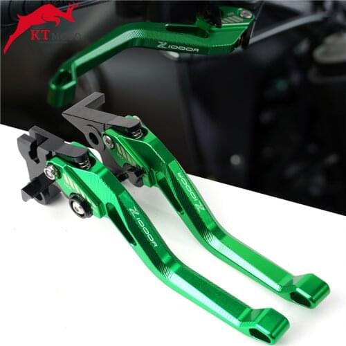 For Kawasaki Z1000R Z 1000R Z 1000 R 2017-2020 Motorcycle CNC Aluminum New Adjustable 3D Rhombus Motorcycle Brake Clutch Levers