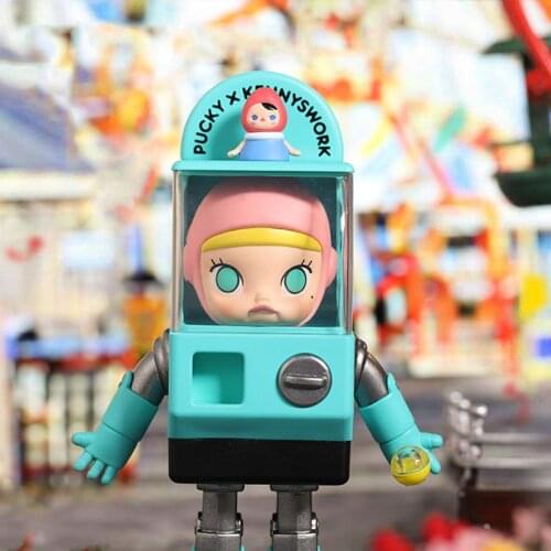 Blind Bag Toys Original POP MART 10th Anniversary Limited Blind Box Toys Model Confirm Style Cute Anime Figure Gift Surprise Box