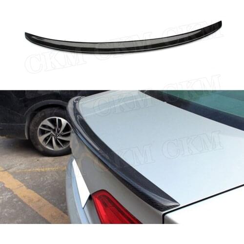 Carbon Fiber Rear Spoiler Boot Trunk Duck Wings for Audi A4 B8.5 Sedan 2013-2016 S4 Style Spoiler