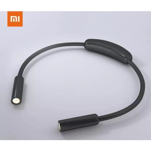 Xiaomi Huizuo Hanging Neck Reading Light Flexible Neck Hug Book Light 2 Modes Portable Flashlight Soft Silicone Night Lights