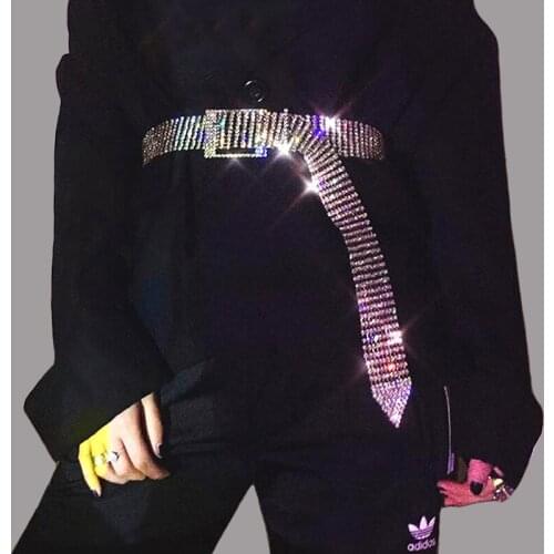 High quality Handmade Bling Rhinestone Crystal Silver belts for women Wedding bride wide Bling Female Waist Belt accessories