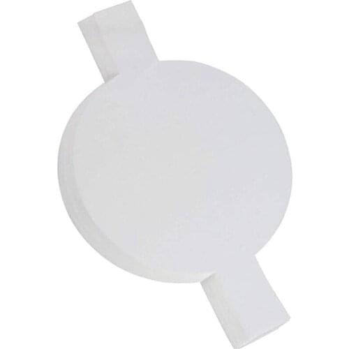 100Pcs Round Parchment Paper Baking Pan Cake Pan Liner Non-Stick Silicone Paper Baking Pan Baking Tool (White 6 Inches)