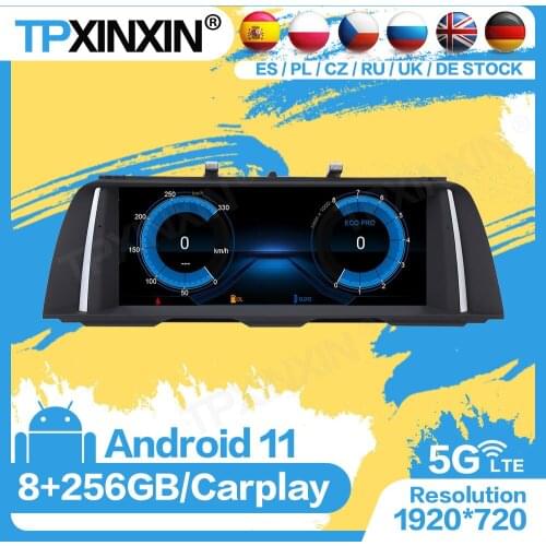 256GB Carplay Radio Receiver Android 11 For BMW 7 Series F01 F02 2009 2010 2011 2012 Audio Stereo GPS Video Player IPS Head Unit