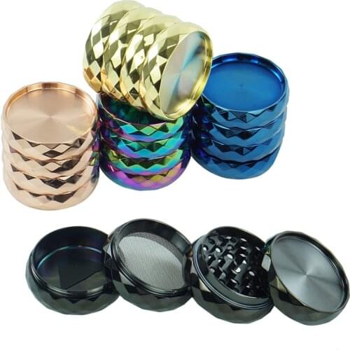 4 Layers Metal Grinder Pretty Tobacco Grinder Spice Grinder Smoking Accessories Grinder Herb Kitchen Gadget Portable