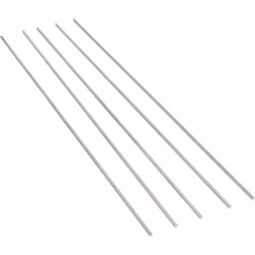 5pcs Grade 5 Titanium Ti Rods Light Weight Titanium Rod 2mm Diameter 250mm Length