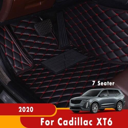 For Cadillac XT6 2020 (7 seats) Car Floor Mats Rugs Auto Interior Accessories Automobiles Custom Rugs Dash Foot Pads Rug Protect