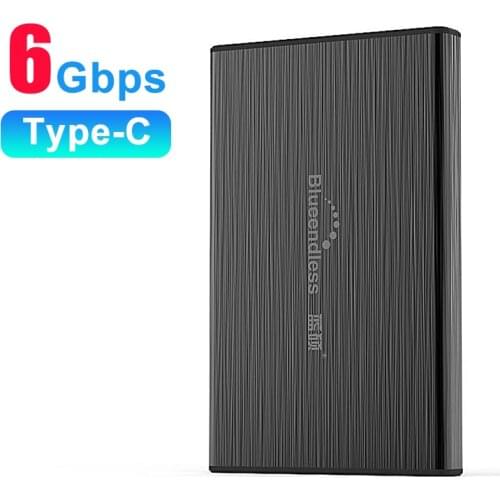 USB 3.1 to sata 2.5 " hard disk case hdd enclosure hdd box high speed 6Gbps and 10 Gbps SSD case external disk box for laptop