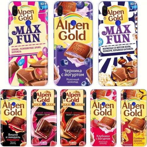 Case for Xiaomi Mi Play Cover Silicon Funny Chocolate Russian cover for MiPlay Case Pattern Xiaomi Mi Play Phone Cases bumper