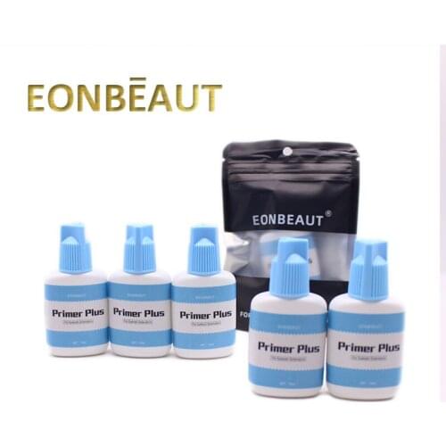 EONBEAUT Eyelash Extension Glue Primer Plus 15ml Liquid For Lashes Eyelash For Professiona Makeup Shop Wholesale Reinforce Lash