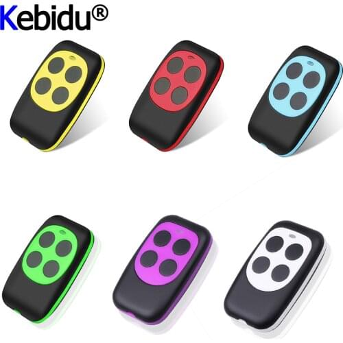 Kebidu Wireless 433Mhz Colorful Four-Key Copying Remote Garage Door Gate Wireless Remote Control Copy Key Cloning Duplicator