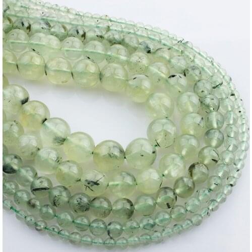 15"(38cm) Strand Round Natural Grape Jade Stone Rocks 4mm 6mm 8mm 10mm 12mm Beads for Jewelry Making DIY Bracelet Findings