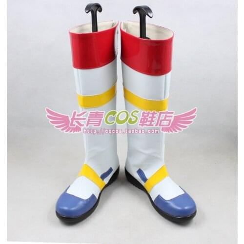 Mashin Hero Wataru Ikusabe Wataru Long Cosplay Shoes Boots C006