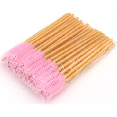New 500Pcs Eyelash Makeup Brushes Extension Disposable Eyebrow Mascara Applicator Lashes Brush Cosmetic Maquiagem Makeup Tool
