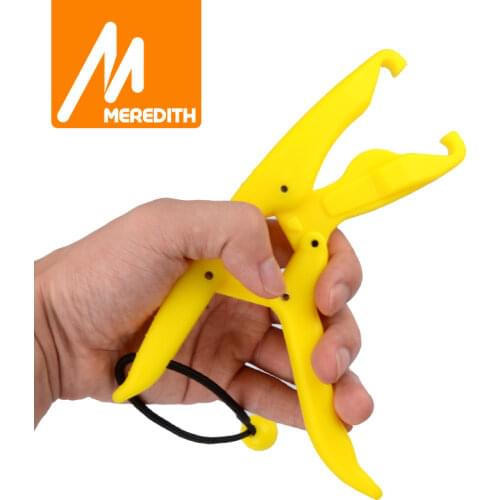 Meredith 6.88" ABS Plastic Lipgrip Floating Fishing Pliers Catfish Controller Holder Fishing Pliers Controling Tools Pesca