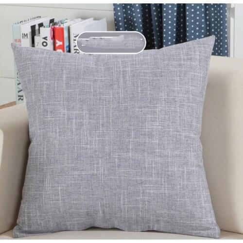Throw Pillow Sofa Backrest PP Cotton Core Support Waist Health Care The Lumbar Spine Office Car Seat Back Pillow 40x40cm 1 PC
