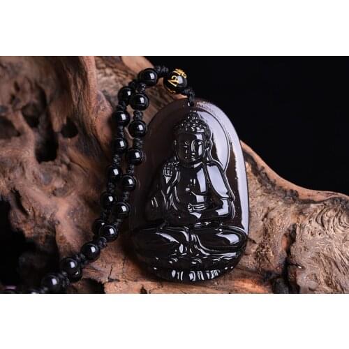 Natural color Amitabha Pendant New spot new ice is a Korean male and female natal Buddha