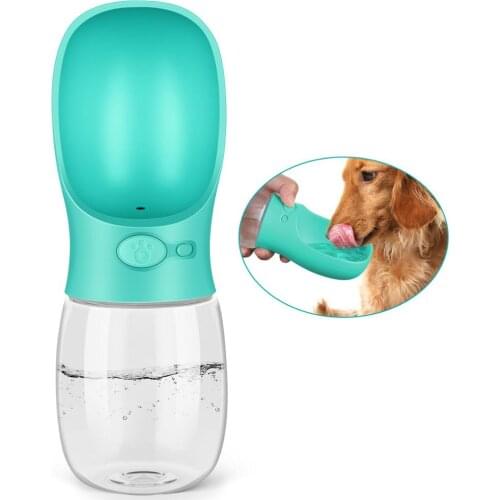 Portable Pet Dog Water Bottle Pet Travel Water Bottle with ABS Food Grade Small Dog Outdoor Water Drinking Bottle for All Dog
