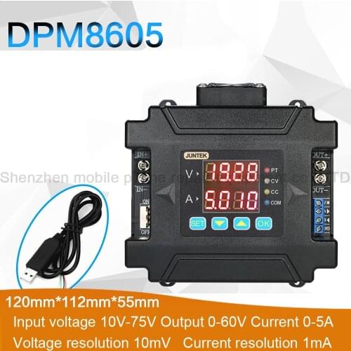 DPM8605 Programmable Digital Control DC Buck Power Supply Constant Pressure Constant Current Maintenance Power Supply