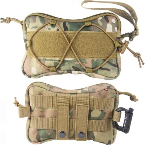 Molle EDC Pack Tactical Waist Pack Emergency Survival Belt Pouch Outdoor Medical SOS First Aid Medical Kit Bag Hunting Pack