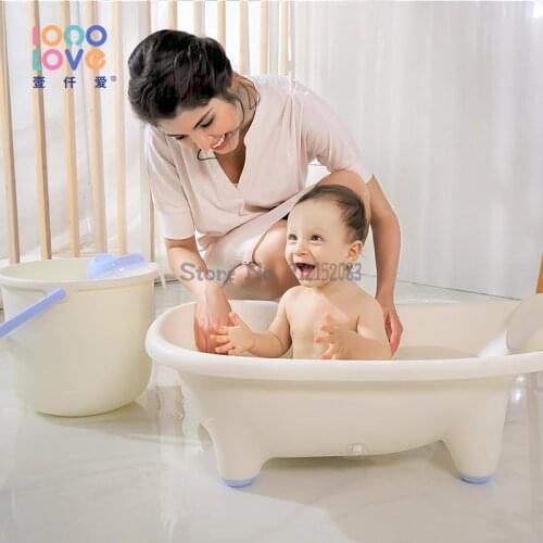 One Thousand Love Newborn Baby Bathtub Can Sit And Lie Baby Bathtub Child Bathtub Household Children Bathtub