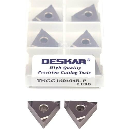 TNGG160404R-F LF90 External Turning Tools Cermet Blades TNGG160404L-F LF90 Carbide Inserts CNC Lathe tools for Steel Processing