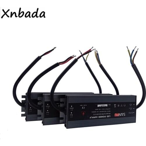 High Quality Led Strip Power Supply AC110V/220V To DC12V Led Driver IP67 Waterproof Ultra Thin Led Transformer