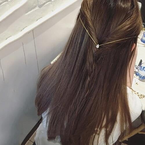 Ladies After Wearing Sweet Hair Band Sweet Pearl Flower Hair Clips Hair Accessories Young Girl Party Wedding Holiday Hairwear