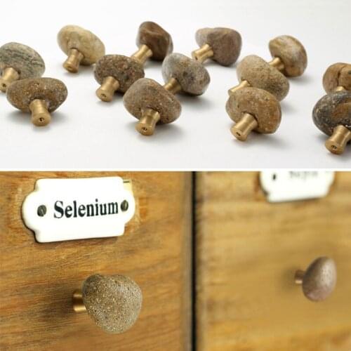 1pcs Irregular Shaped Natural Stone Kitchen Cabinet Knobs Handles Wardrobe Furniture Handle Drawer Pulls Door Handles