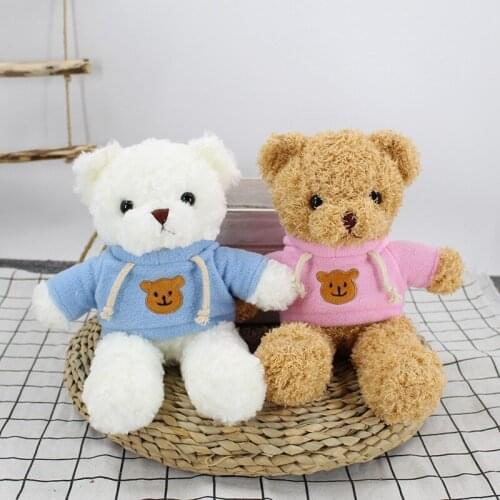 30cm High Quanlity Super Cute Bear Plush Toys Doll Lovely Bear Stuffed Animals Christmas Birthday Gifts For Kids