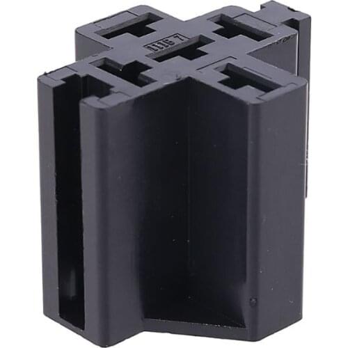 40A 5 Pin Relay Connector Socket with 5 x 6.3mm Terminals Car Vehicle Relay Case Holder