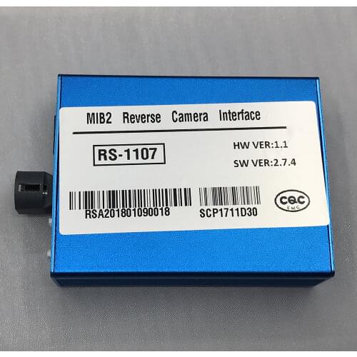 Plug and Play In Car Electronics Accessories Reversing Camera Video Interface For Audi Q7 4M 2016