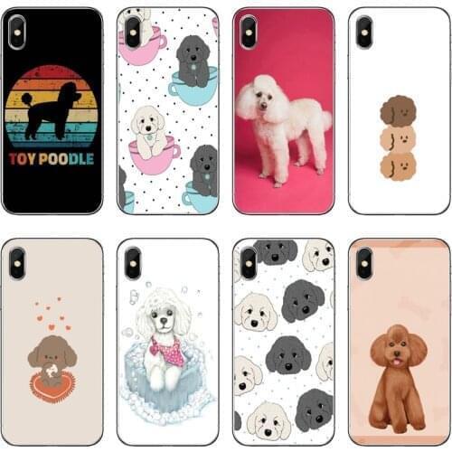 Cool Poodle dog Accessories Phone Case For Huawei P30 P20 Pro P10 P9 P8 Lite Y5 Y6 Y7 Y9 P Smart Plus 2018 2019