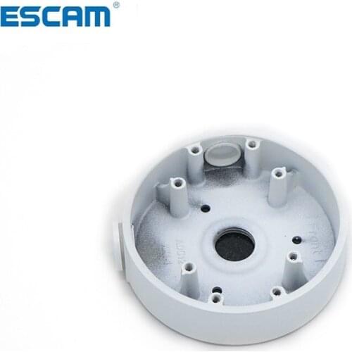 ESCAM Waterproof Junction Box support Mini Dome IP Camera for Security CCTV Accessories Bracket